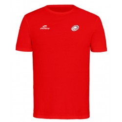 T-Shirt TIGE Rouge + Logo club