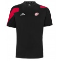 T-Shirt ACTION Noir/Rouge + Logo club