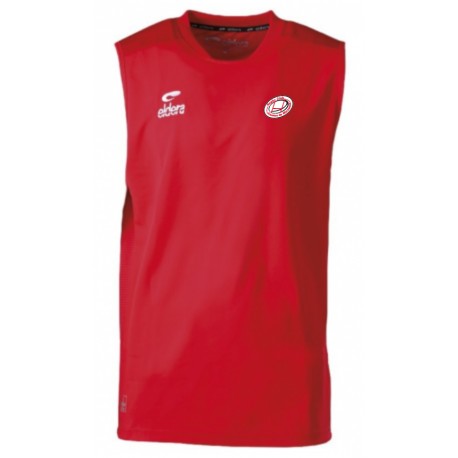 Débardeur CHAMPION Rouge + Logo club