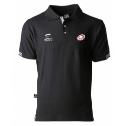 Polo SAO Noir Manches Courtes + Logo club
