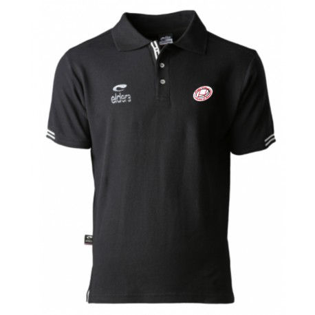 Polo SAO Noir Manches Courtes + Logo club