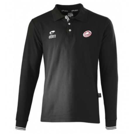 Polo SAO Noir Manches Longues + Logo club