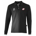 Polo SAO Noir Manches Longues + Logo club
