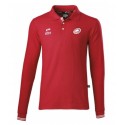 Polo SAO Rouge Manches Longues + Logo club