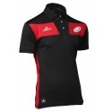 Polo 10NAMIK Noir/Rouge + Logo club