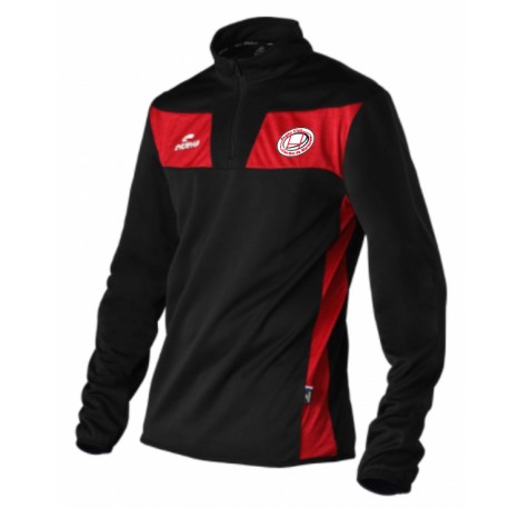 Sweat 10NAMIK Noir/Rouge + Logo club