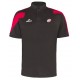 Polo ACTION Noir/Rouge + Logo club