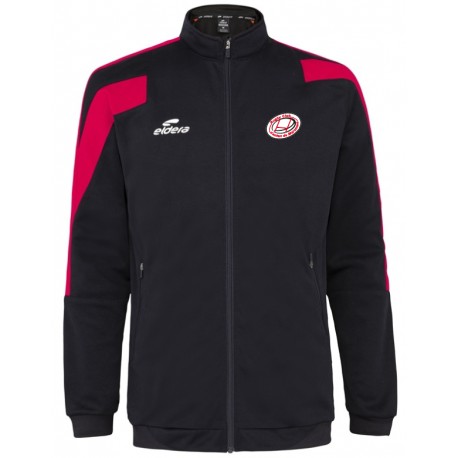 Veste ACTION Noir/Rouge + Logo club