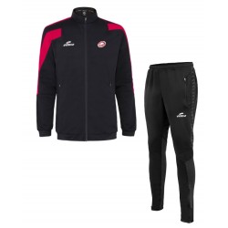Veste + Pantalon ACTION Noir/Rouge + Logo club
