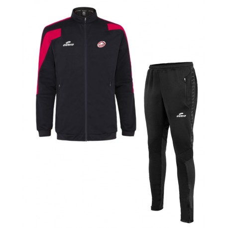 Veste + Pantalon ACTION Noir/Rouge + Logo club
