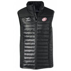 Doudoune Sans Manches VORTEX Noir + Logo club