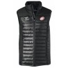 Doudoune Sans Manches VORTEX Noir + Logo club