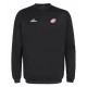 Sweat Col Rond ACTION Noir + Logo club