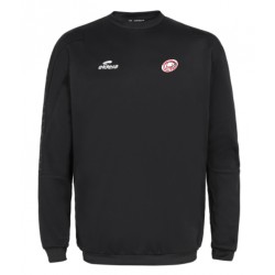 Sweat Col Rond ACTION Noir + Logo club