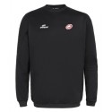 Sweat Col Rond ACTION Noir + Logo club