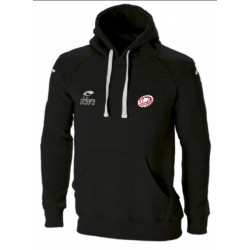Sweat BATLEBOA Noir avec cordon rouge + Logo coeur