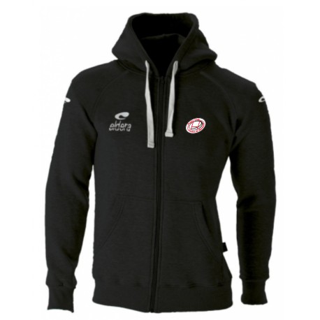 Veste BATLEBOA Noir avec cordon rouge + Logo club