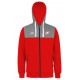 Veste COBRA Rouge/Gris + Logo club