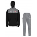 Sweat + Pantalon COBRA Noir/Gris + Logo club