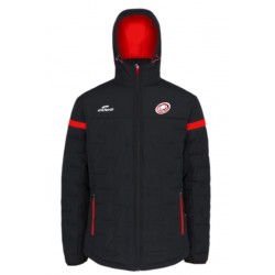 Parka STANA Noir/Rouge + Logo club