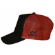 Casquette TRUCKER Noir/Rouge + Logo club
